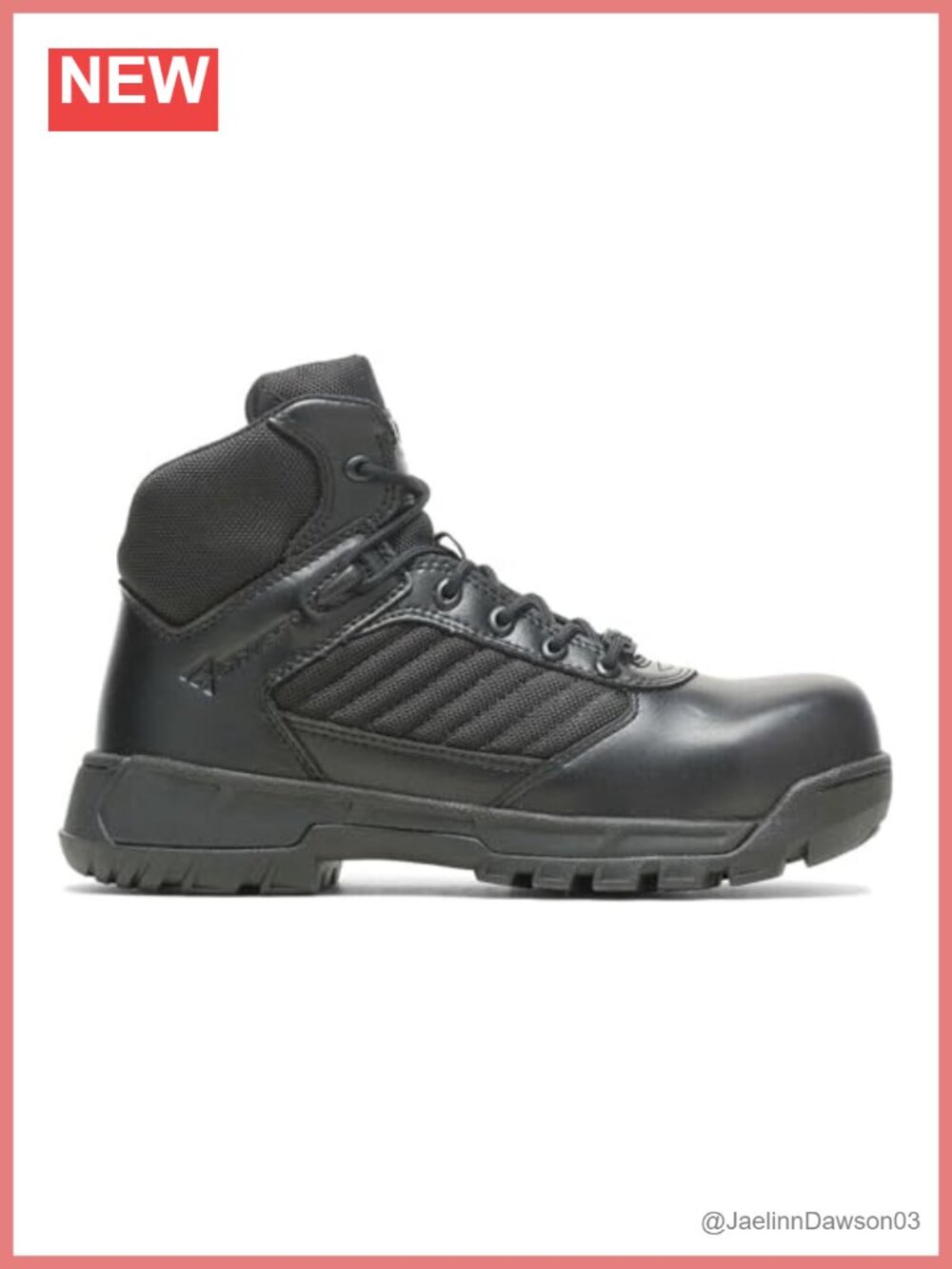 Unisex Tactical Combat Boots Composite Toe Lace-Up Water Resistant